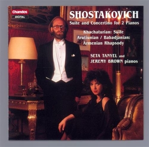 Various - Russian Piano Music For Duo in der Gruppe CD bei Bengans Skivbutik AB (2010299)