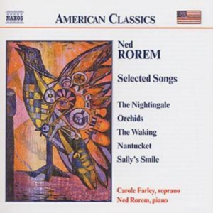 Rorem Ned - Selected Songs in der Gruppe CD bei Bengans Skivbutik AB (2010339)