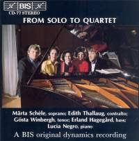 Various - From Solo To Quartet Vocal in der Gruppe CD bei Bengans Skivbutik AB (2010669)