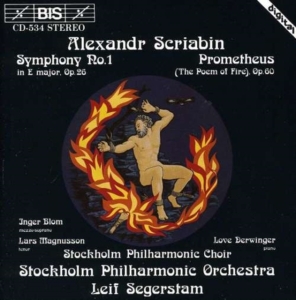 Scriabin Alexander - Symphony 1 /Prometheus in der Gruppe CD bei Bengans Skivbutik AB (2010684)