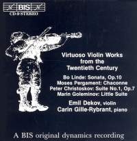 Various - 20Th Cent Virtuoso Violin in der Gruppe CD bei Bengans Skivbutik AB (2010694)