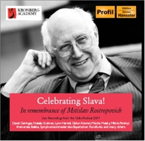 Various - Celebrating Slava Rostropovich in der Gruppe CD bei Bengans Skivbutik AB (2010713)