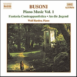 Busoni Ferrucio - Piano Music Vol 1 in der Gruppe CD bei Bengans Skivbutik AB (2010746)