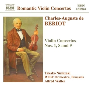 Beriot Charles-Auguste - Violin Concertos 1 8 & 9 in der Gruppe CD bei Bengans Skivbutik AB (2010770)