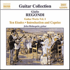 Regondi Giulio - Guitar Works Vol 1 in der Gruppe CD bei Bengans Skivbutik AB (2010779)