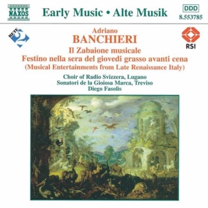 Banchieri Adriano - Il Zabaione Musicale in der Gruppe CD bei Bengans Skivbutik AB (2010807)