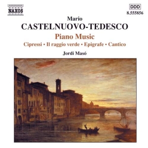 Castelnuovo-Tedesco Mario - Piano Music in der Gruppe CD bei Bengans Skivbutik AB (2010825)