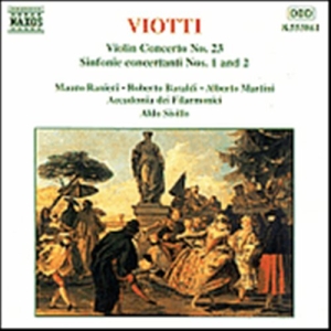 Viotti Giovanni Battista - Violin Concerto 23 in der Gruppe CD bei Bengans Skivbutik AB (2010870)