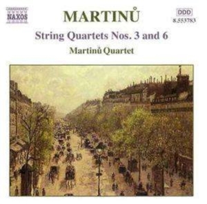 Martinu Bohuslav - String Quartets Vol 2 in der Gruppe CD bei Bengans Skivbutik AB (2010872)