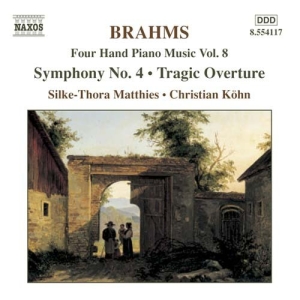 Brahms Johannes - Four Hand Piano Music 8 in der Gruppe CD bei Bengans Skivbutik AB (2010878)