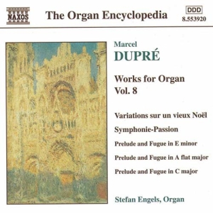 Dupre Marcel - Works For Organ Vol 8 in der Gruppe CD bei Bengans Skivbutik AB (2010879)