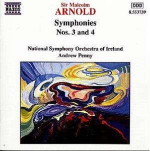 Arnold Malcolm - Symphony 3 & 4 in der Gruppe CD bei Bengans Skivbutik AB (2010892)
