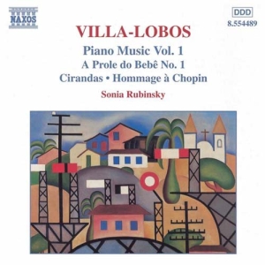 Villa Lobos Heitor - Piano Music Vol 1 in der Gruppe CD bei Bengans Skivbutik AB (2010903)