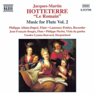 Hotteterre Jacques - Music For Flute Vol 2 in der Gruppe CD bei Bengans Skivbutik AB (2010910)