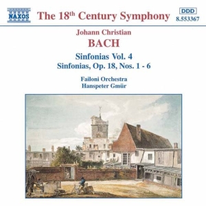 Bach Johann Christian - Sinfonias Op 18 Vol 1-6 in der Gruppe CD bei Bengans Skivbutik AB (2010914)
