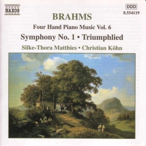 Brahms Johannes - Four Hand Piano Music 6 in der Gruppe CD bei Bengans Skivbutik AB (2010915)
