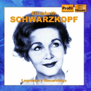Schwarzkopf Elisabeth - Legendary Recordings in der Gruppe CD bei Bengans Skivbutik AB (2010994)