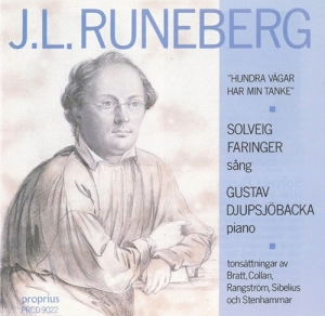Faringer Solveig - J.L. Runeberg in der Gruppe CD bei Bengans Skivbutik AB (2011016)