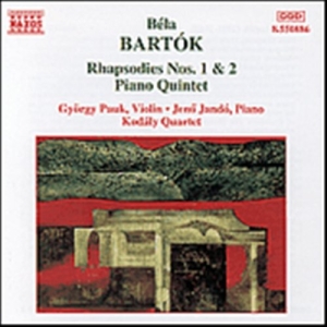 Bartok Bela - Rhapsodies 1 & 2 in der Gruppe CD bei Bengans Skivbutik AB (2011037)