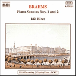 Brahms Johannes - Piano Sonatas 1 & 2 in der Gruppe Externt_Lager / Naxoslager bei Bengans Skivbutik AB (2011056)
