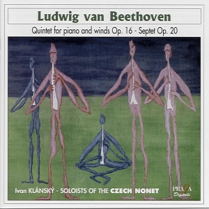 Czech Nonet - Quintet Op.16/Septet Op.2 in der Gruppe CD / Klassiskt,Övrigt bei Bengans Skivbutik AB (2011078)