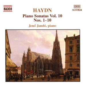 Haydn Joseph - Piano Sonatas Vol 10 in der Gruppe CD bei Bengans Skivbutik AB (2011083)