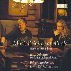 Jean Sibelius - Works For Violin And Piano in der Gruppe CD bei Bengans Skivbutik AB (2011179)