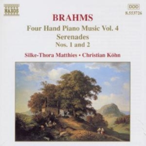 Brahms Johannes - Four Hand Piano Music 4 in der Gruppe CD bei Bengans Skivbutik AB (2011724)