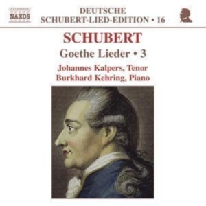 Schubert Franz - Goethe Lieder Vol 3 in der Gruppe CD bei Bengans Skivbutik AB (2011735)