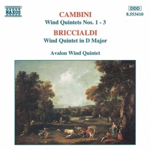 Cambini/Briccialdi - Blåskvintett in der Gruppe CD bei Bengans Skivbutik AB (2011751)