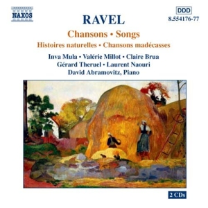 Ravel Maurice - Songs For Voc & Piano in der Gruppe CD bei Bengans Skivbutik AB (2011775)