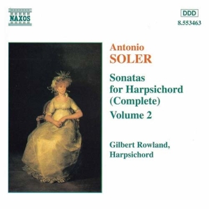 Soler Antonio - Sonatas For Harpsichord Vol 2 in der Gruppe CD bei Bengans Skivbutik AB (2011779)