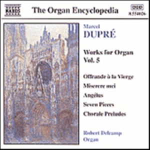 Dupre Marcel - Works For Organ Vol 5 in der Gruppe Externt_Lager / Naxoslager bei Bengans Skivbutik AB (2011785)