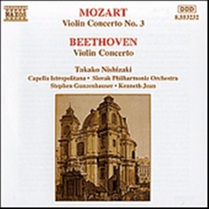 Mozart/Beethoven - Violin Concertos in der Gruppe CD bei Bengans Skivbutik AB (2011787)