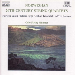 Egge/Valen/Kvandal/Janson - Norwegian 20Th Century String in der Gruppe CD bei Bengans Skivbutik AB (2011792)