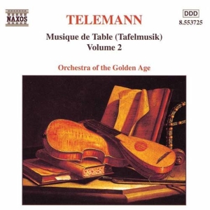 Telemann Georg Philipp - Tafelmusik Vol 2 in der Gruppe CD bei Bengans Skivbutik AB (2011794)