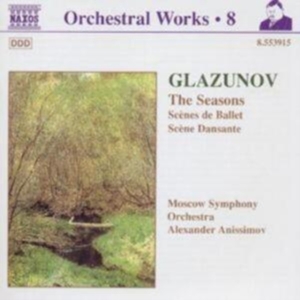 Glazunov Alexander - The Seasons in der Gruppe CD bei Bengans Skivbutik AB (2011806)
