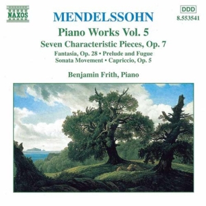 Mendelssohn Felix - Piano Works Vol 5 in der Gruppe CD bei Bengans Skivbutik AB (2011851)