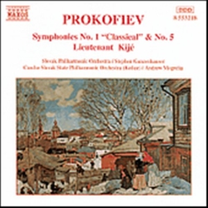 Prokofiev Sergey - Symphonies 1 & 5 in der Gruppe CD bei Bengans Skivbutik AB (2011860)