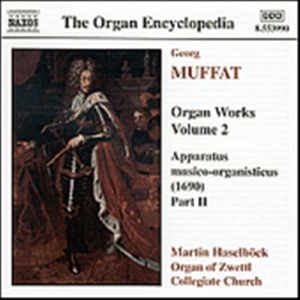Muffat Georg - Organ Works Vol 2 in der Gruppe CD bei Bengans Skivbutik AB (2011871)