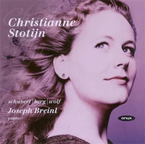 Stotijn Christianne - Schubert/Berg/Wolf - Lieder in der Gruppe CD bei Bengans Skivbutik AB (2012063)