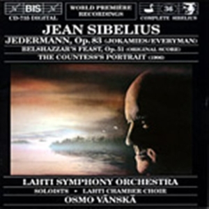 Sibelius Jean - Everyman in der Gruppe CD bei Bengans Skivbutik AB (2012243)