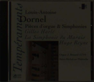 Dornel Louis-Antoine - Pieces D'orgues & Symphonies in der Gruppe CD bei Bengans Skivbutik AB (2012261)