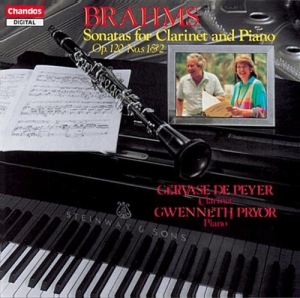Brahms - Clarinet Sonatas in der Gruppe CD bei Bengans Skivbutik AB (2012266)