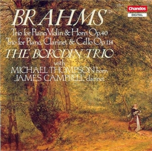 Brahms - Piano Violin & Horn in der Gruppe CD bei Bengans Skivbutik AB (2012274)