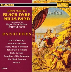 Various - Black Dyke Overtures in der Gruppe CD bei Bengans Skivbutik AB (2012283)