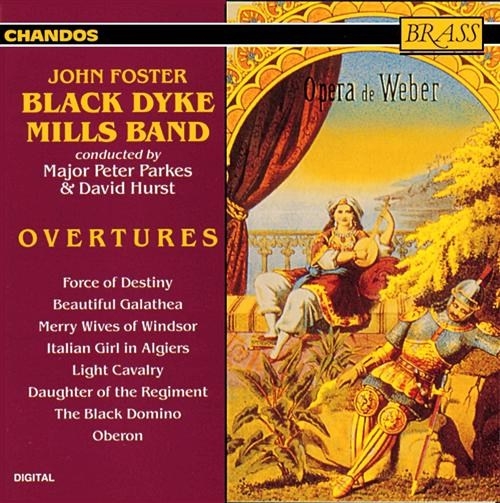 Various - Black Dyke Overtures in der Gruppe CD / Bestseller bei Bengans Skivbutik AB (2012283)