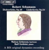 Schumann Robert - Dichterliebe Liederkreis in der Gruppe CD / Klassiskt bei Bengans Skivbutik AB (2012293)