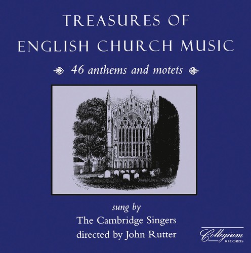 Rutter John/Cambridge Singers - Treasures Of English Church Mu in der Gruppe CD / Klassiskt bei Bengans Skivbutik AB (2012595)