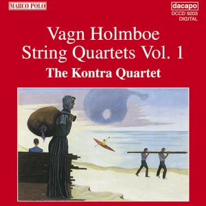 Holmboe Vagn - String Quartet Vol 1 in der Gruppe CD bei Bengans Skivbutik AB (2012598)